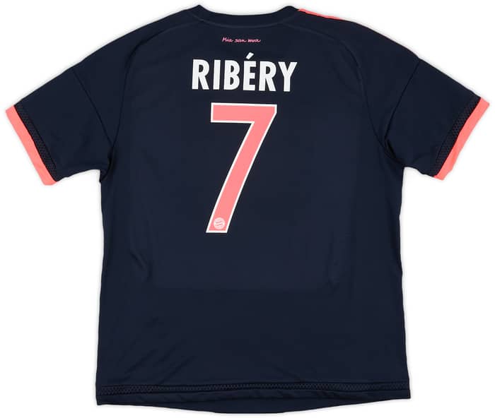 2015-16 Bayern Munich Third Shirt Ribery #7 - 7/10 - (L)