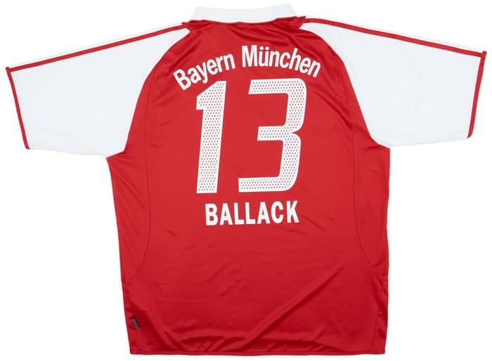 2003-04 Bayern Munich Home Shirt Ballack #13 - 6/10 - (XL)
