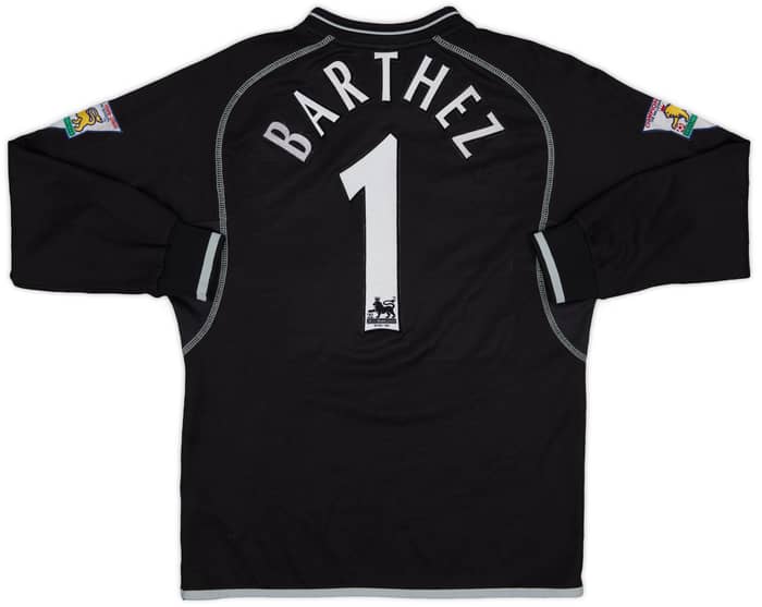 2000-02 Manchester United GK Shirt Barthez #1 - 8/10 - (L.Boys)