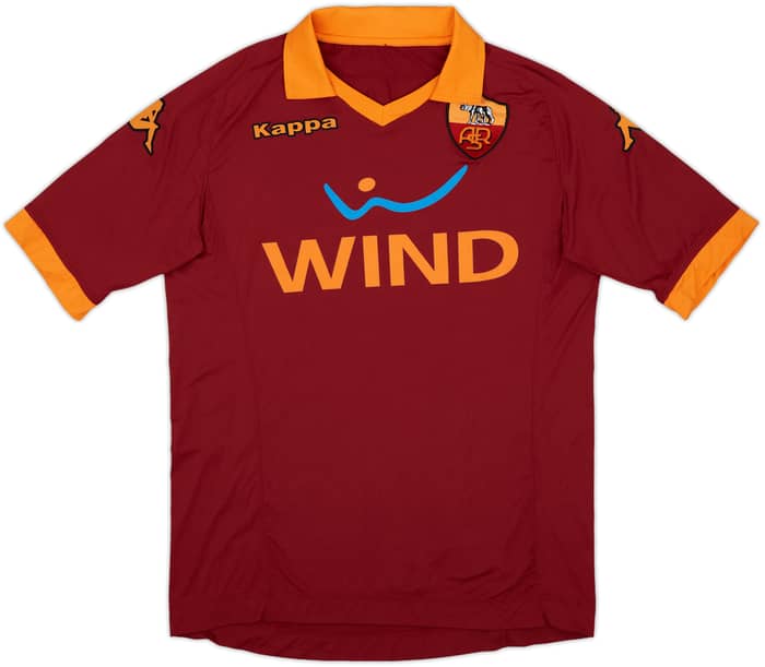 2012-13 Roma Home Shirt De Rossi #16 - 10/10 - (L)