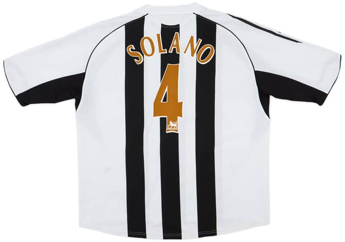 2005-07 Newcastle Home Shirt Solano #4 - 6/10 - (3XL)