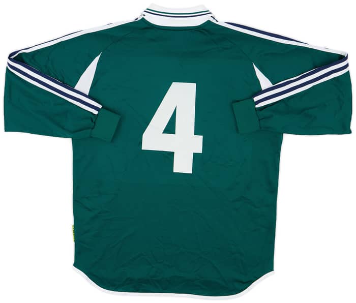 2001 Slovenia Match Worn Home Shirt #4 (Bulajic)