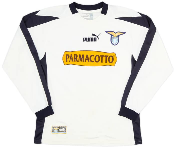 2003-04 Lazio Away L/S Shirt #11 - 7/10 - (S)