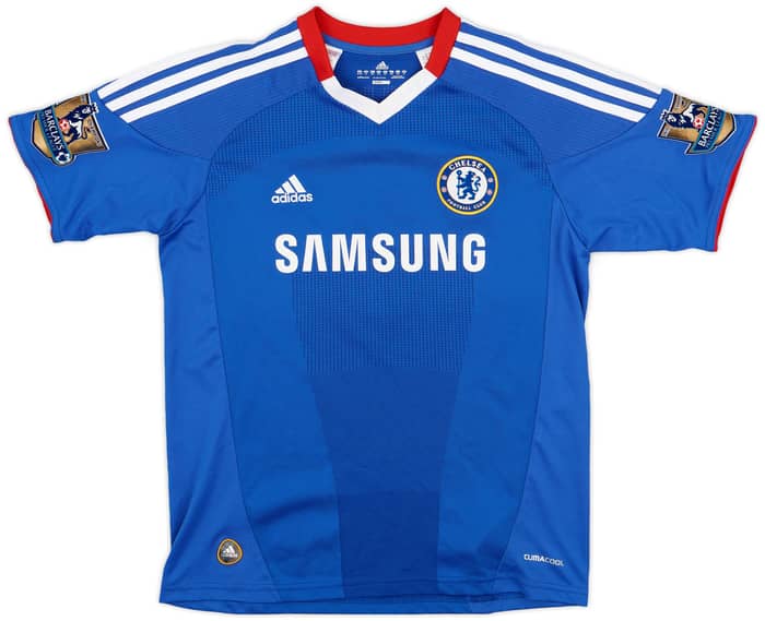 2010-11 Chelsea Home Shirt Essien #5 - 8/10 - (M.Boys)