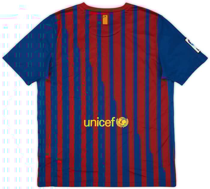 2011-12 Barcelona Home Shirt - 8/10 - (XL.Boys)