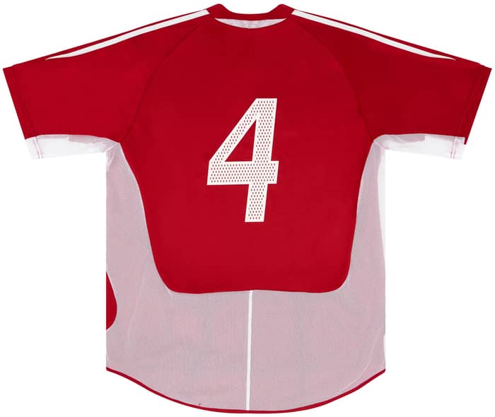 2004-05 Denmark Match Issue Home Shirt #4
