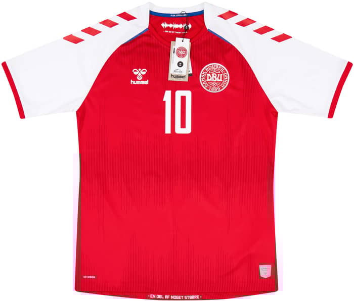2020-21 Denmark Home Shirt Eriksen #10 - NEW