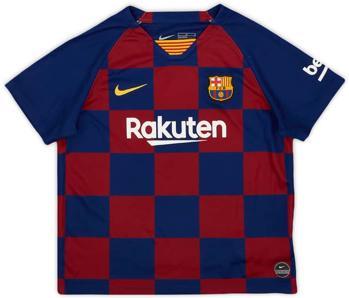 2019-20 Barcelona Home Shirt - 8/10 - (6-7 Years)