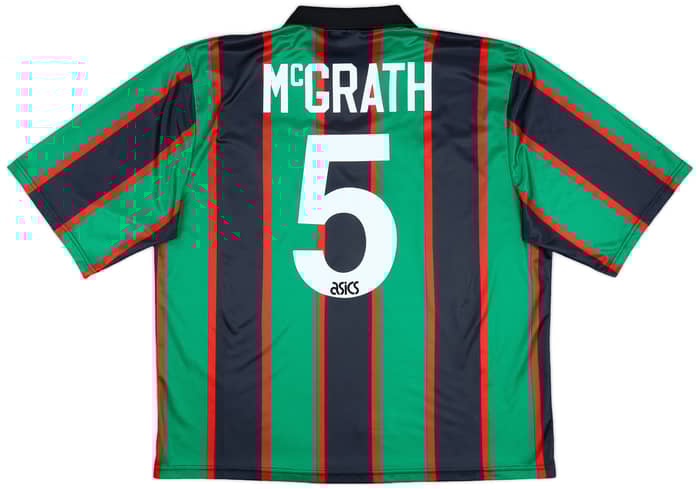 1993-95 Aston Villa Away Shirt McGrath #5 - 7/10 - (XXL)