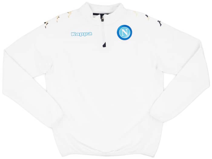 2016-17 Napoli Kappa 1/4 Zip Training Top - 3/10- (XL)