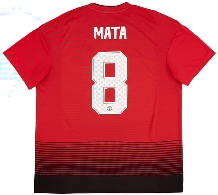 2018-19 Manchester United Home Shirt Mata #8 - 6/10 - (XL)