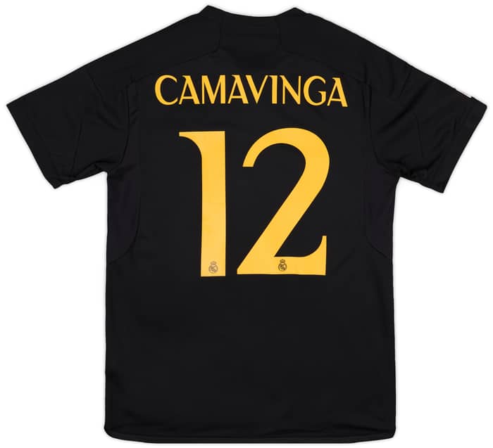 2023-24 Real Madrid Away CL Shirt Camavinga #12 (M)