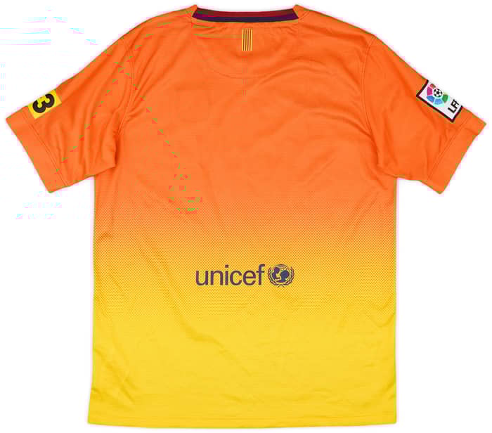 2012-13 Barcelona Away Shirt - 9/10 - (XL.Boys)