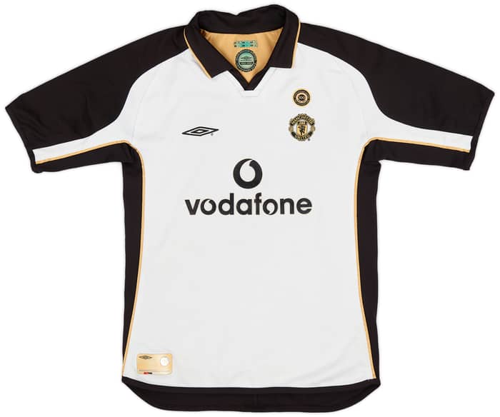 2001-02 Manchester United Centenary Away/Third Shirt - 7/10 - (M.Boys)
