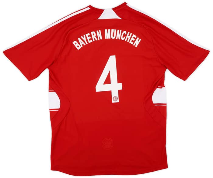 2007-08 Bayern Munich Home Shirt #4 - 7/10 - (L)