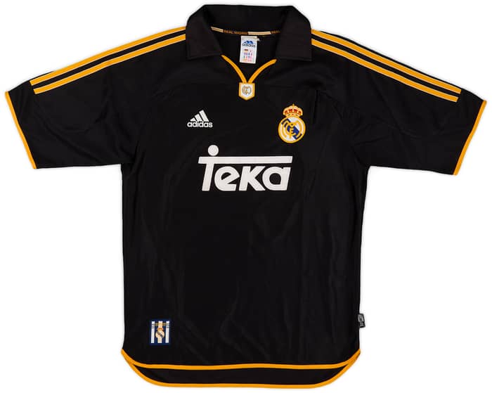 1999-01 Real Madrid Away Shirt Raul #7 - 8/10 - (S)