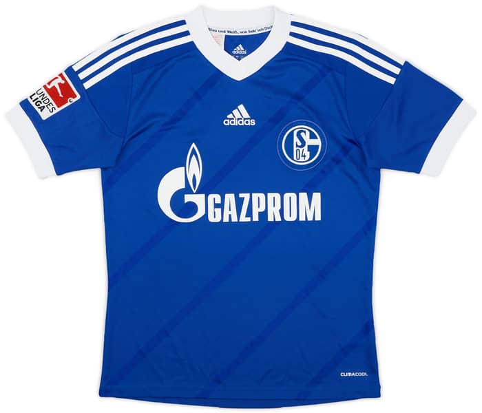 2012-14 Schalke Home Shirt Clemens #11 - 9/10 - (L.Boys)