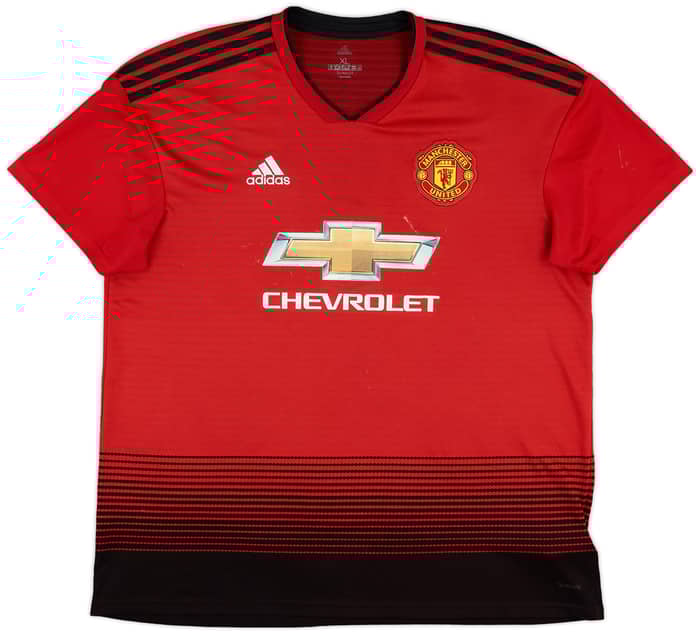 2018-19 Manchester United Home Shirt Mata #8 - 4/10 - (XL)