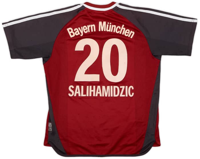 2001-02 Bayern Munich Home Shirt Salihamidzic #20 - 6/10 - (L.Boys)