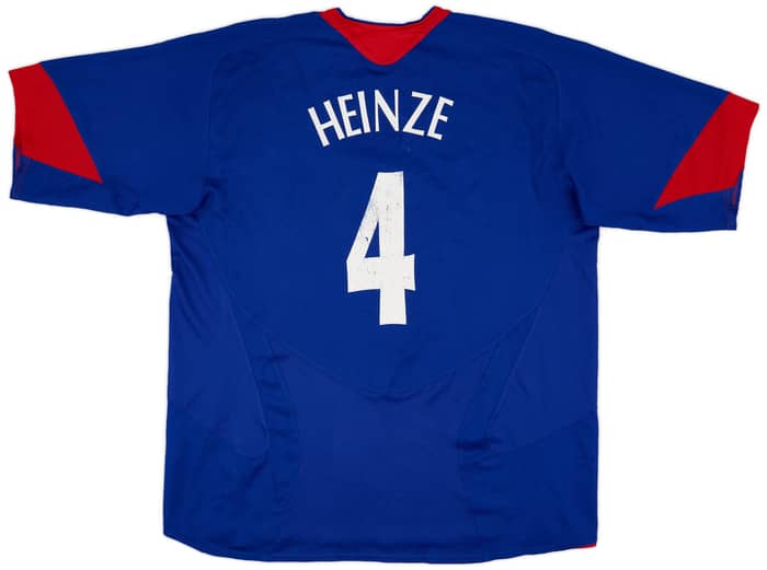 2005-06 Manchester United Away Shirt Heinze #4 - 5/10 - (XXL)