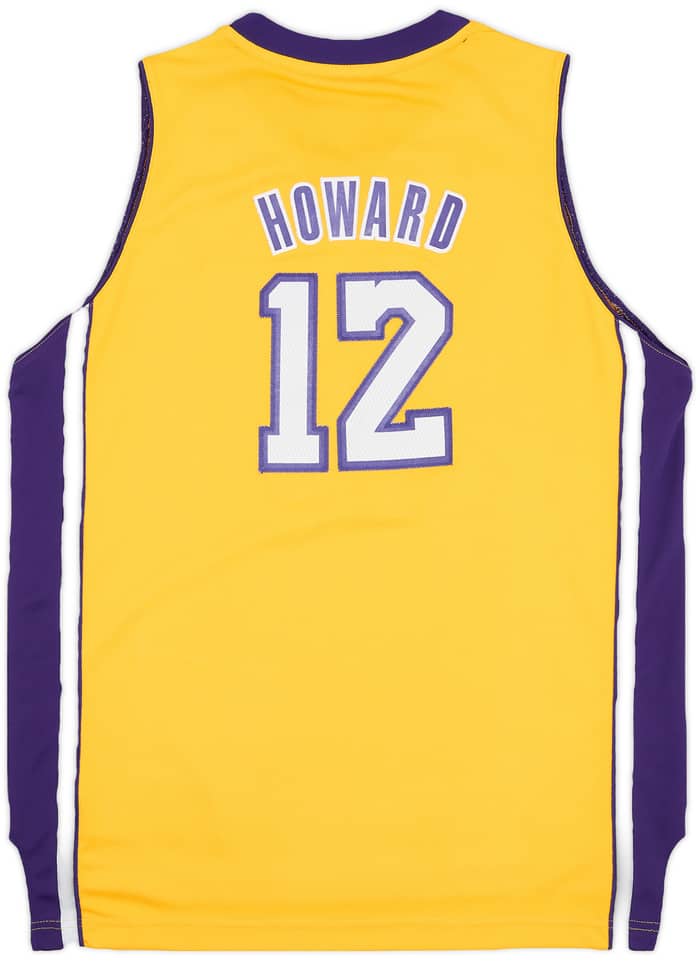2012-13 LA Lakers Howard #12 adidas Swingman Home Jersey - 7/10 - (XL.Boys)