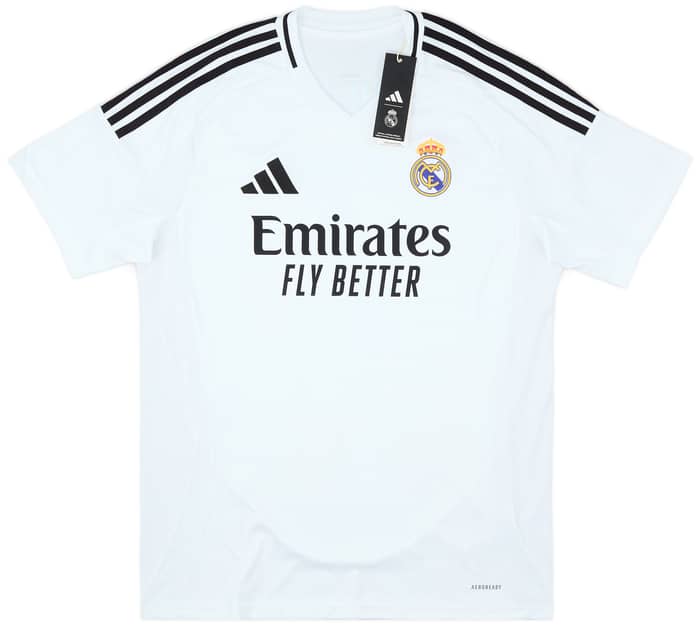 2024-25 Real Madrid Home Shirt Vini Jr #7