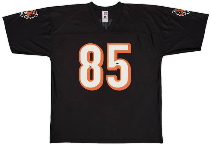 2005-06 Cincinnati Bengals C.Johnson #85 NFL Replica Home Jersey - 5/10 - (XL)