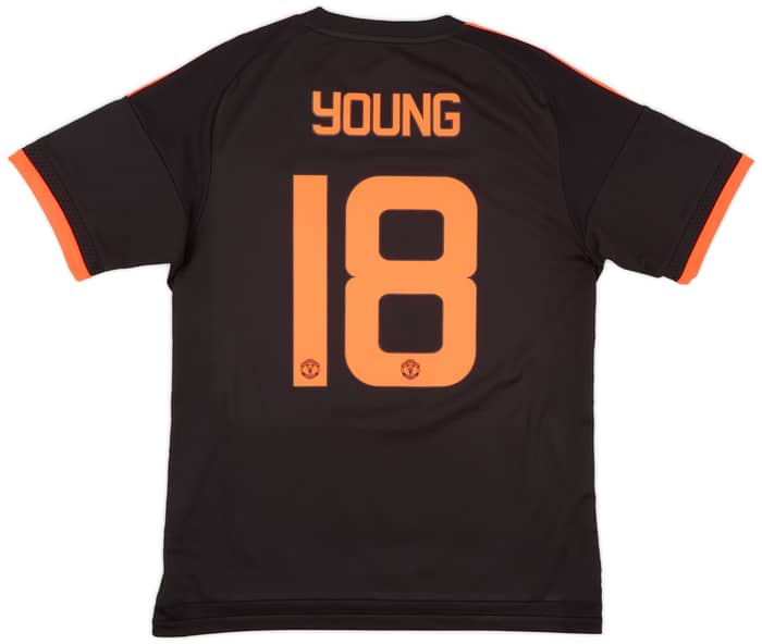 2015-16 Manchester United Third Shirt Young #18 - 8/10 - (M)