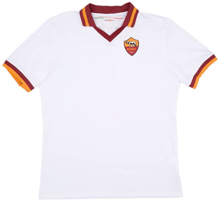 2013-14 Roma Player Issue Away Shirt Totti #10 - 9/10 - (XL)
