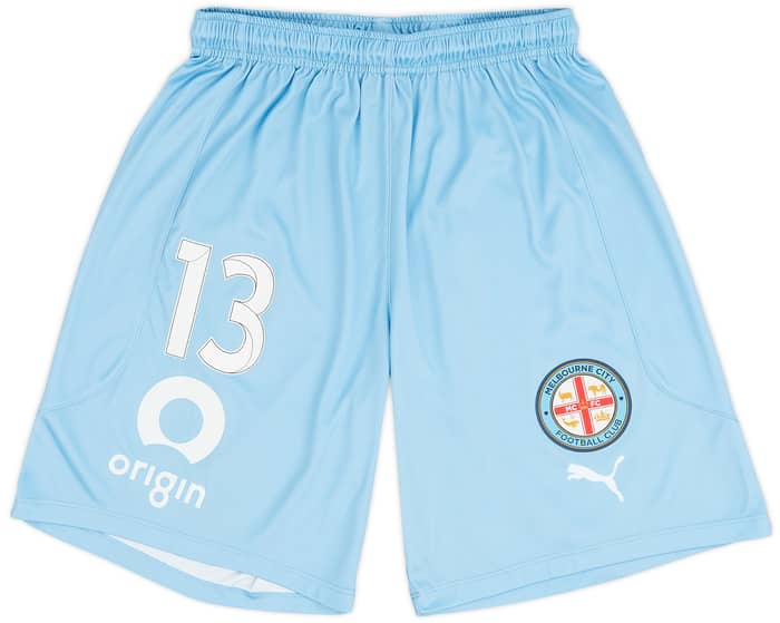 2021-22 Melbourne City Match Issue Home Shorts  # - 8/10