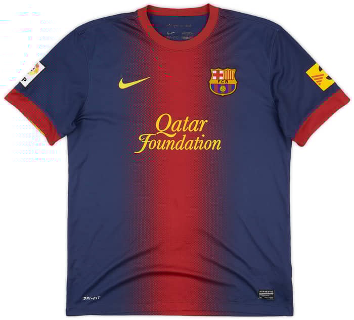 2012-13 Barcelona Home Shirt Messi #10 - 8/10 - (M)