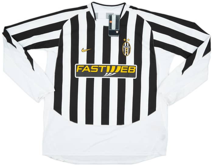 2003-04 Juventus Home L/S Shirt Nedved #11 (XXL)