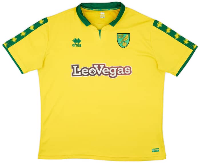 2017-18 Norwich Home Shirt - 8/10 - (5XL)