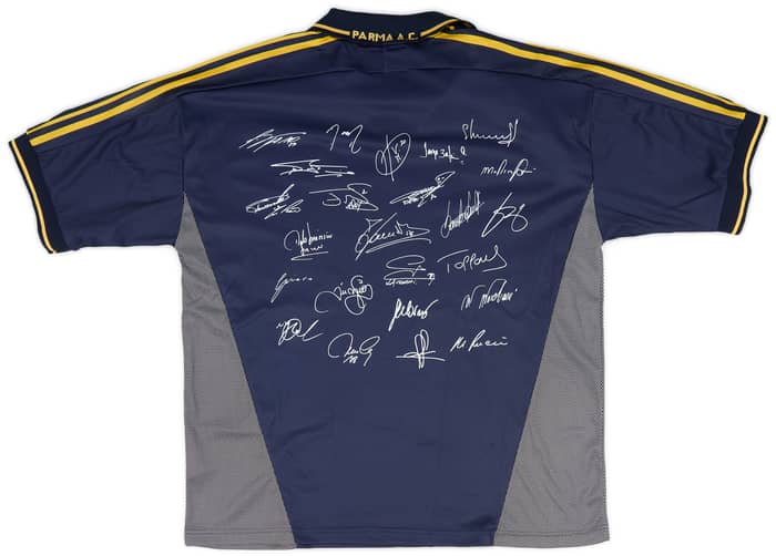 2000-01 Parma 'Signed' Finale TIM Cup Away Shirt - 10/10 - (XL)