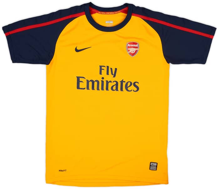 2008-09 Arsenal Away Shirt - 7/10 - (XL.Boys)