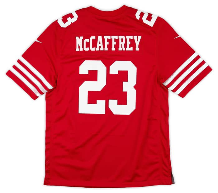 2022-23 San Francisco 49ers McCaffrey #23 Nike Game Jersey (Home) M - W/Tags