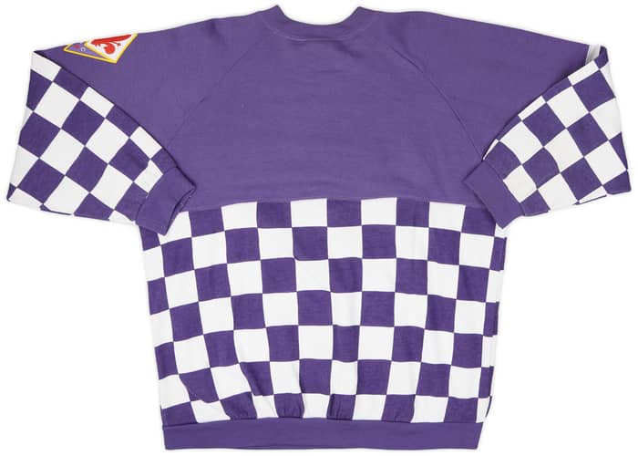 1990-91 Fiorentina Le Felpe Dei Grandi Club Sweat Top - 8/10 - (L)