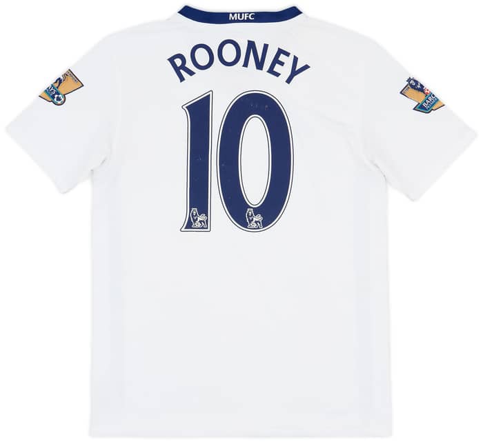 2008-10 Manchester United Away Shirt Rooney #10 - 6/10 - (XL.Boys)
