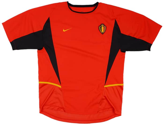 2002-04 Belgium Home Shirt Buffel #10 - 9/10 - (L)