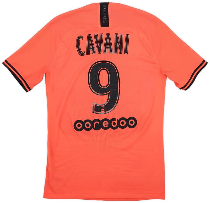 2019-20 Paris Saint-Germain x Air Jordan Authentic Vaporknit Away Shirt Cavani #9 - 8/10 - (S)
