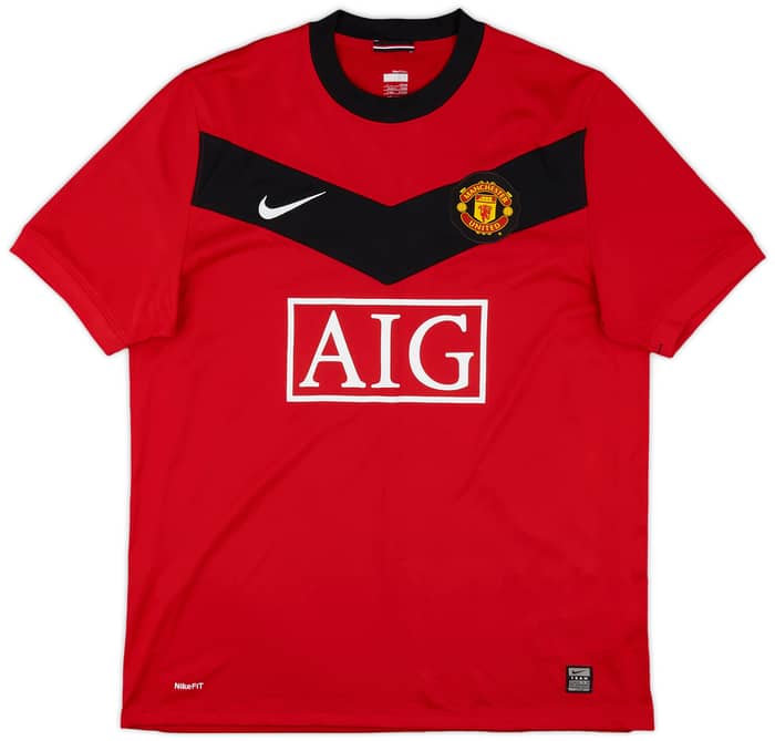 2009-10 Manchester United Home Shirt Rooney #10 - 5/10 - (L)