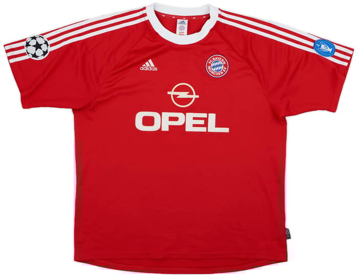 2001-02 Bayern Munich CL Shirt Elber #9 - 8/10 - (XXL)