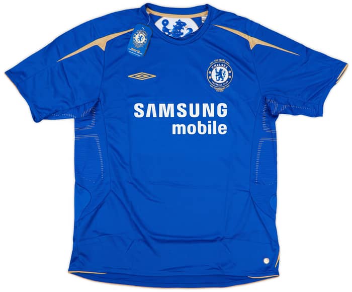 2005-06 Chelsea Centenary Home Shirt Makelele #4 (XL)