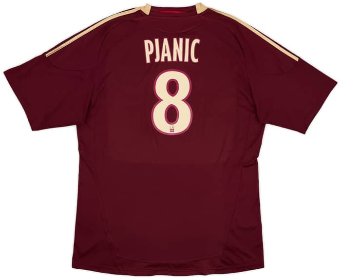 2010-11 Lyon Away Shirt Pjanic #8 - 5/10 - (XL)