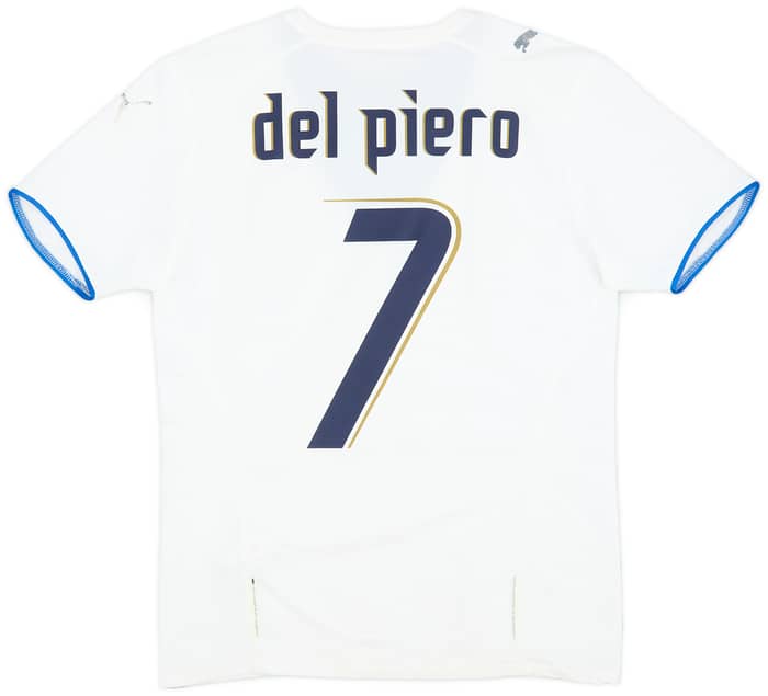 2006 Italy Away Shirt Del Piero #7 - 7/10 - (S)