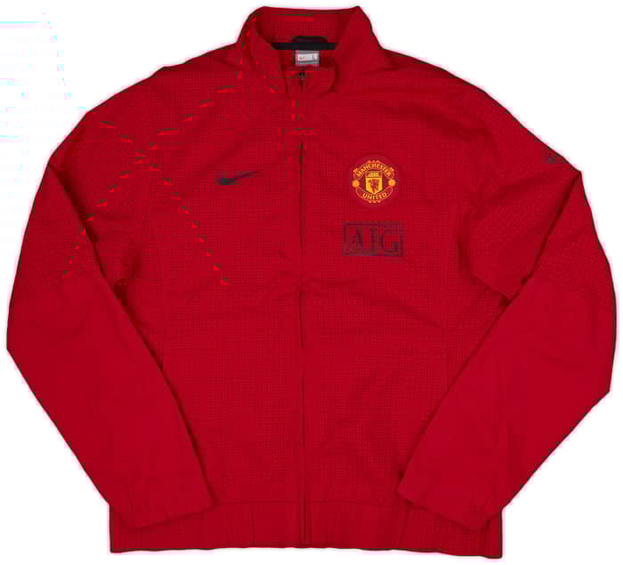 2009-10 Manchester United Nike Track Jacket - 8/10 - (L)