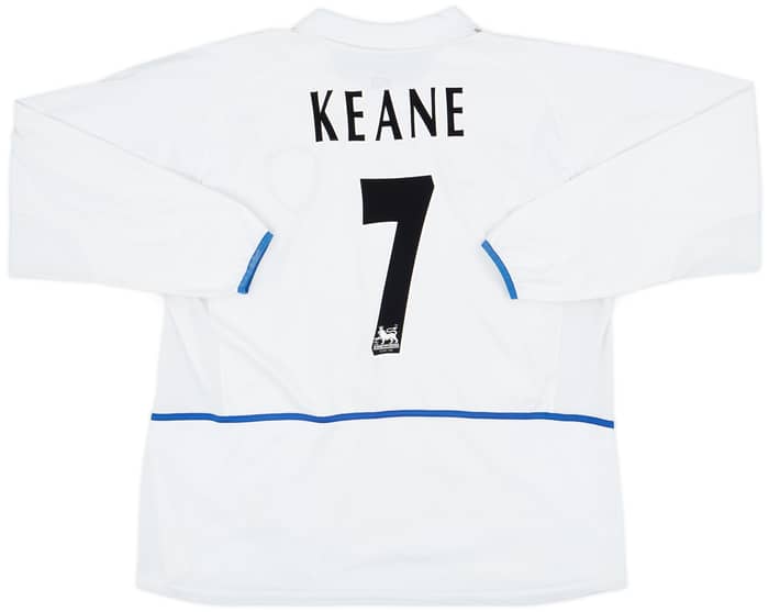 2002-03 Leeds United Home L/S Shirt Keane #7 - 8/10 - (XXL)