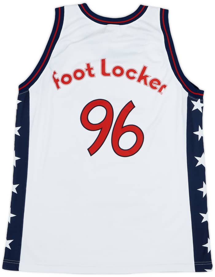 1996 USA Foot Locker #96 Champion Home Jersey - 8/10 - (XL)