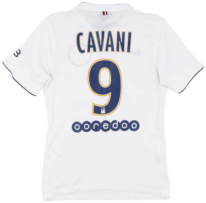 2014-15 Paris Saint-Germain Authentic Away Shirt Cavani #9 - 9/10 - (S)