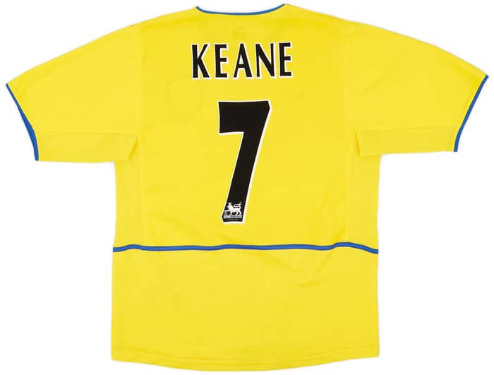 2002-03 Leeds United Away Shirt Keane #7 - 10/10 - (M)